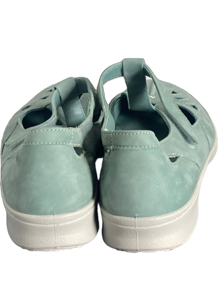 HOTTER Mint  Green Suede Shoes - UK6