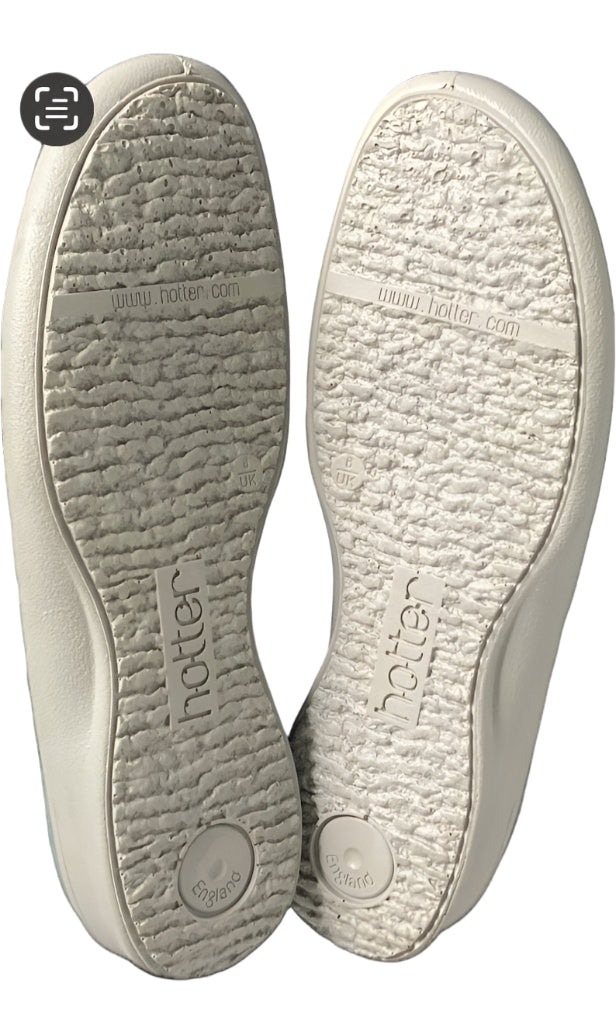 HOTTER Mint  Green Suede Shoes - UK6