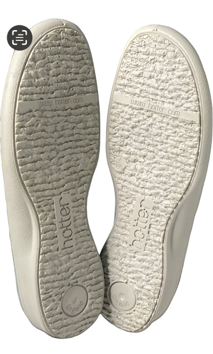 HOTTER Mint  Green Suede Shoes - UK6