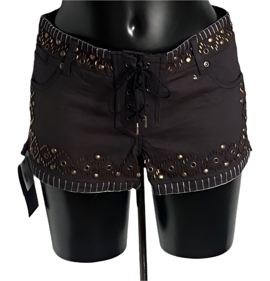 Kate Moss Brown Shorts - Size UK10