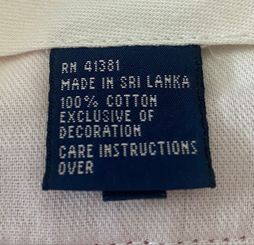 100% Cotton Polo Golf Label