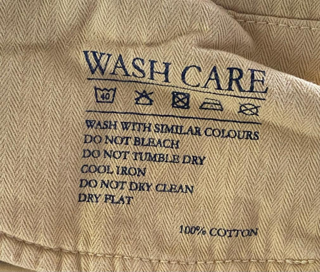 Jack Wills Mustard Trousers - Wash Label 