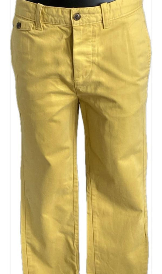 Jack Wills Mustard Chino Trousers W30