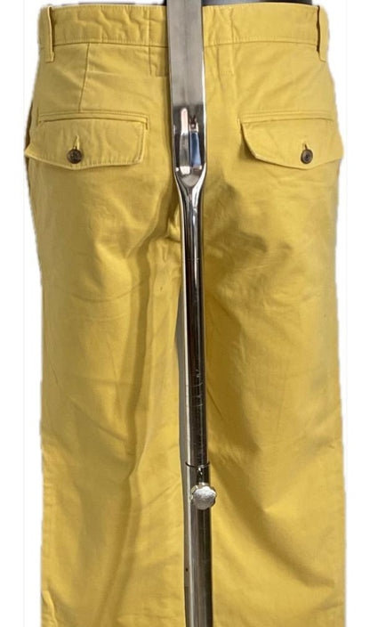 Jack Wills Mustard Chino Trousers - Rear