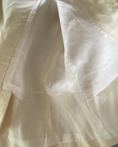 Kenzo Cream Linen Jacket - UK8