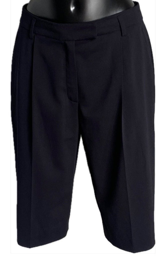 BETTY BARCLAY Navy Shorts - Size UK10