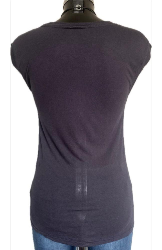 Firetrap Grey T-Shirt Size UK10 - Pre-loved