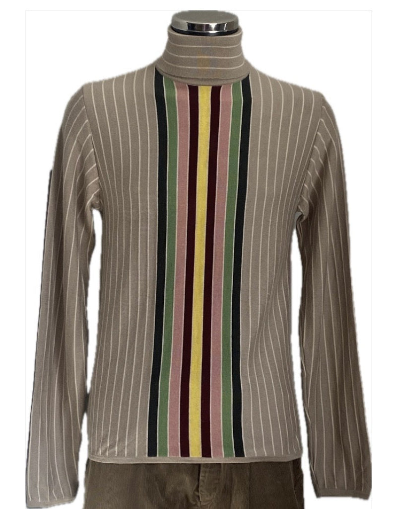 Paul Smith Beige Striped Jumper - Size M
