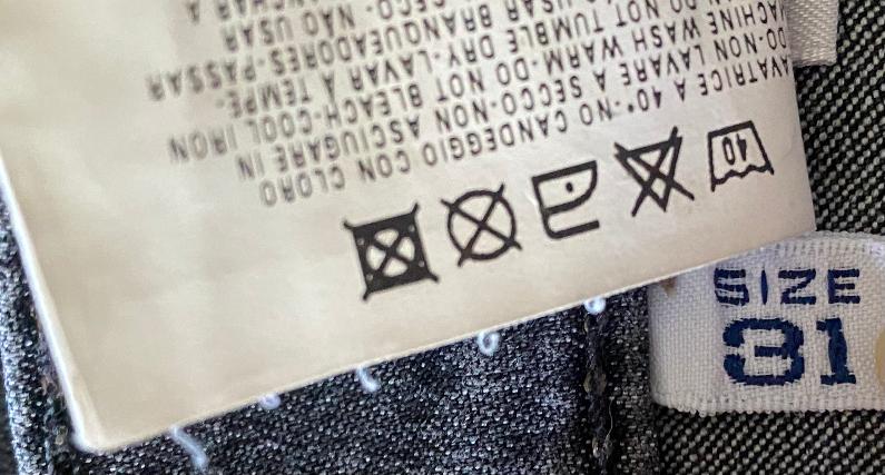 Armani Grey Jeans W31x28 UK12 - Pre-loved