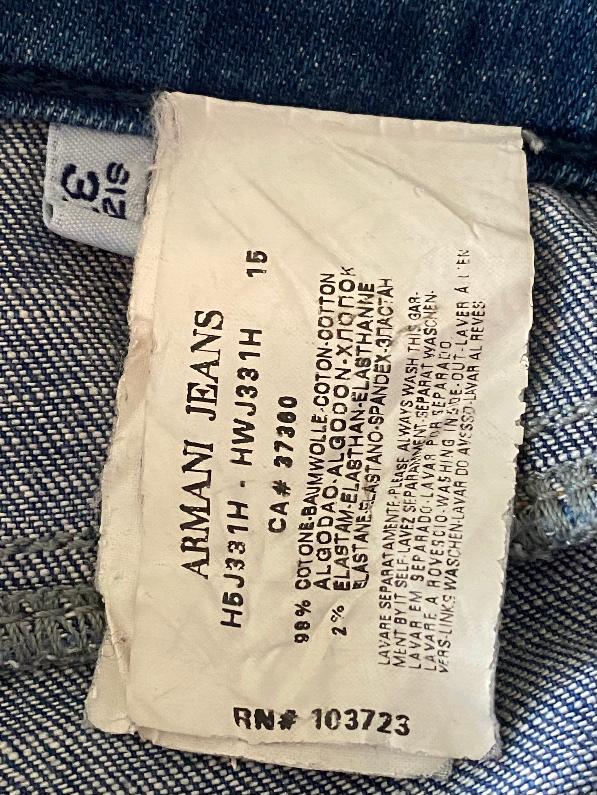 Armani Jeans Size UK12x31 - Pre-loved