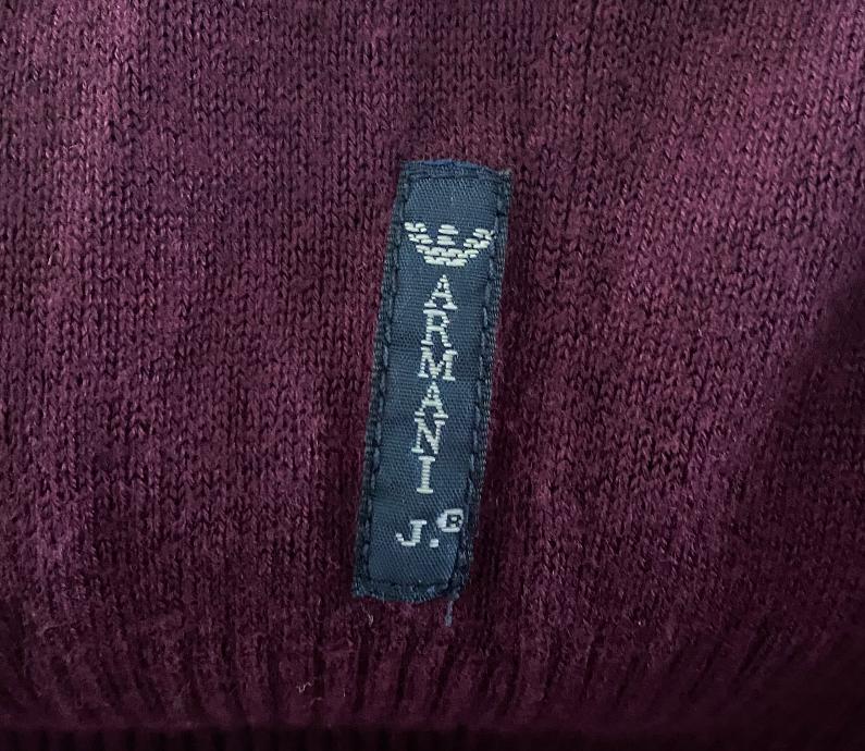 Armani Jeans Burgundy Dress Size UK14 - Pre-loved