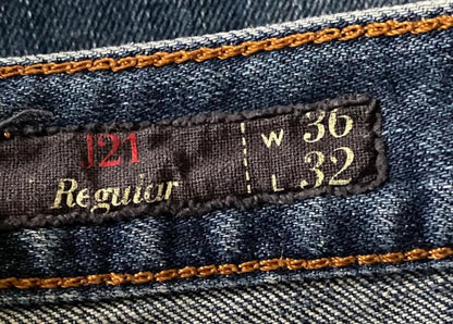 Armani Jeans Blue W36 - Sizing Label