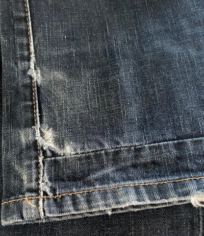 Superdry Blue Black Label Jeans W34 - Frayed Hem