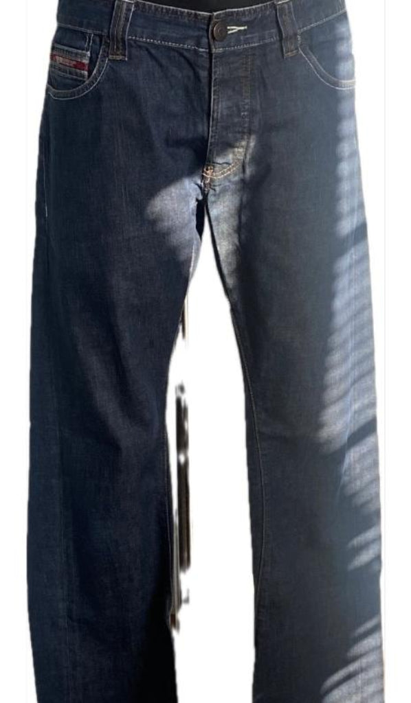 Superdry Blue Black Label Jeans W34 - Front Detail