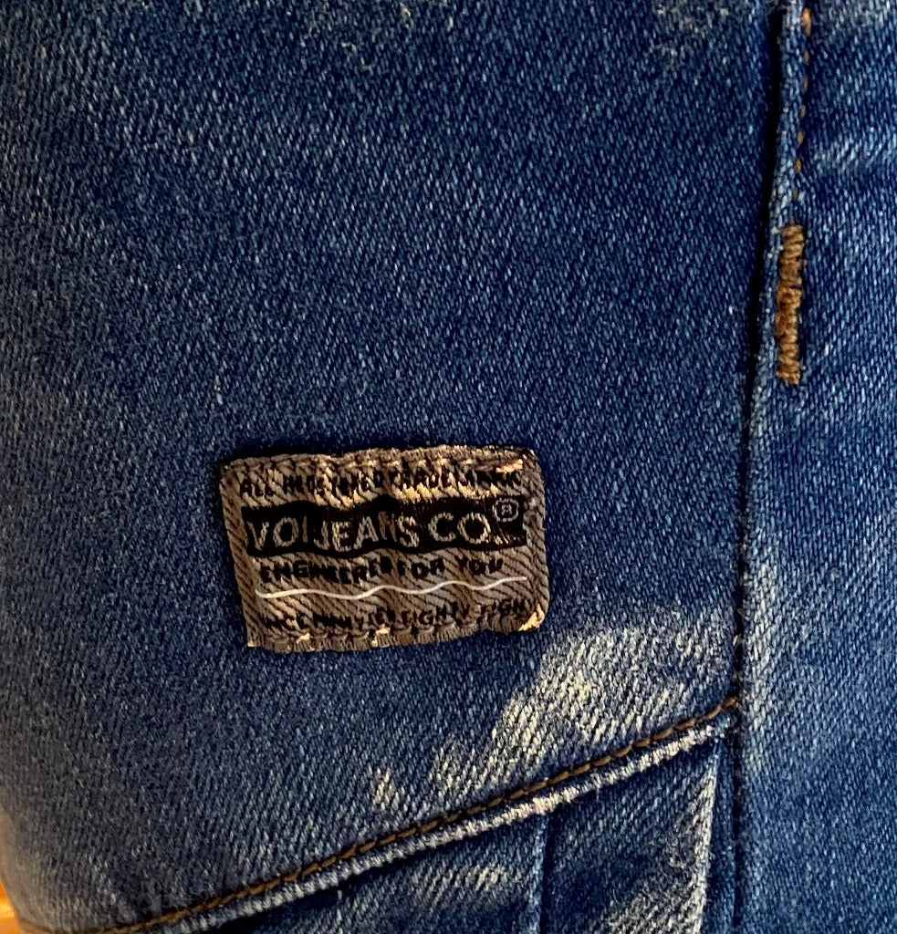VOI Battle Jeans - Blue W30R - Badge