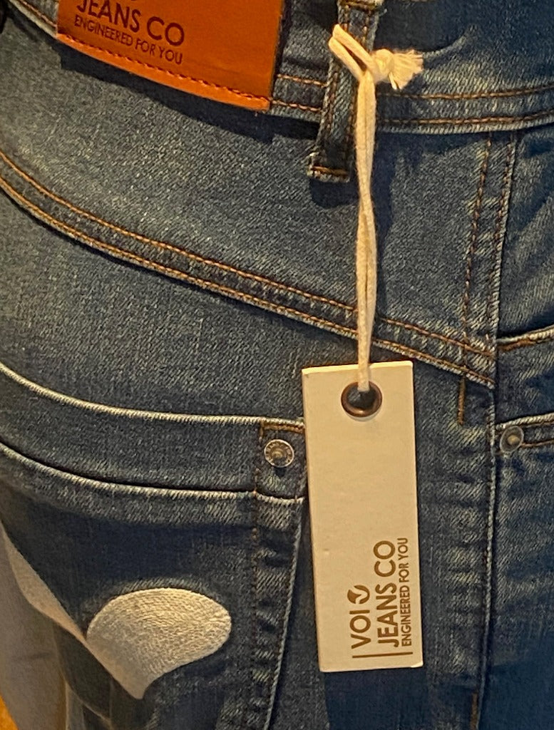 VOI Battle Jeans - Blue W30R - Tags