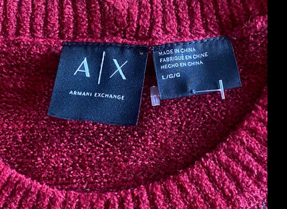 Armani Exchange Jumper - Size M - Labels