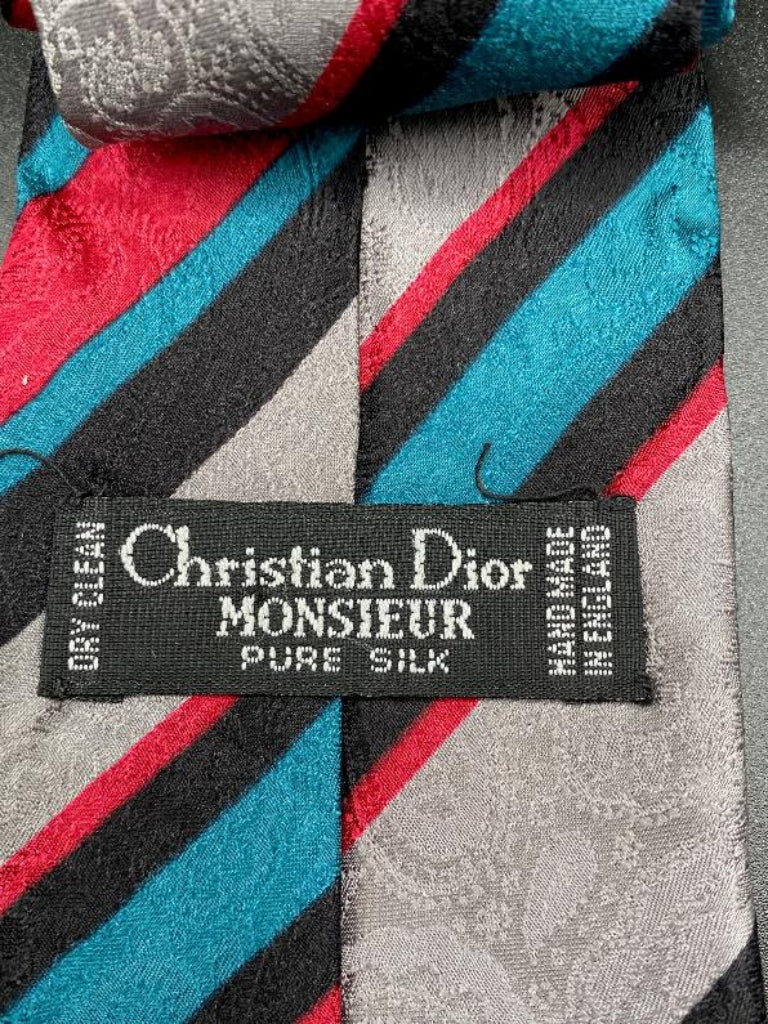 Christian Dior 100% Silk Tie - Label