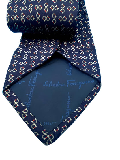 Salvatore Ferragamo 100% Silk Tie