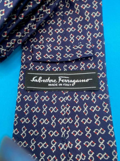 Salvatore Ferragamo 100% Silk Tie