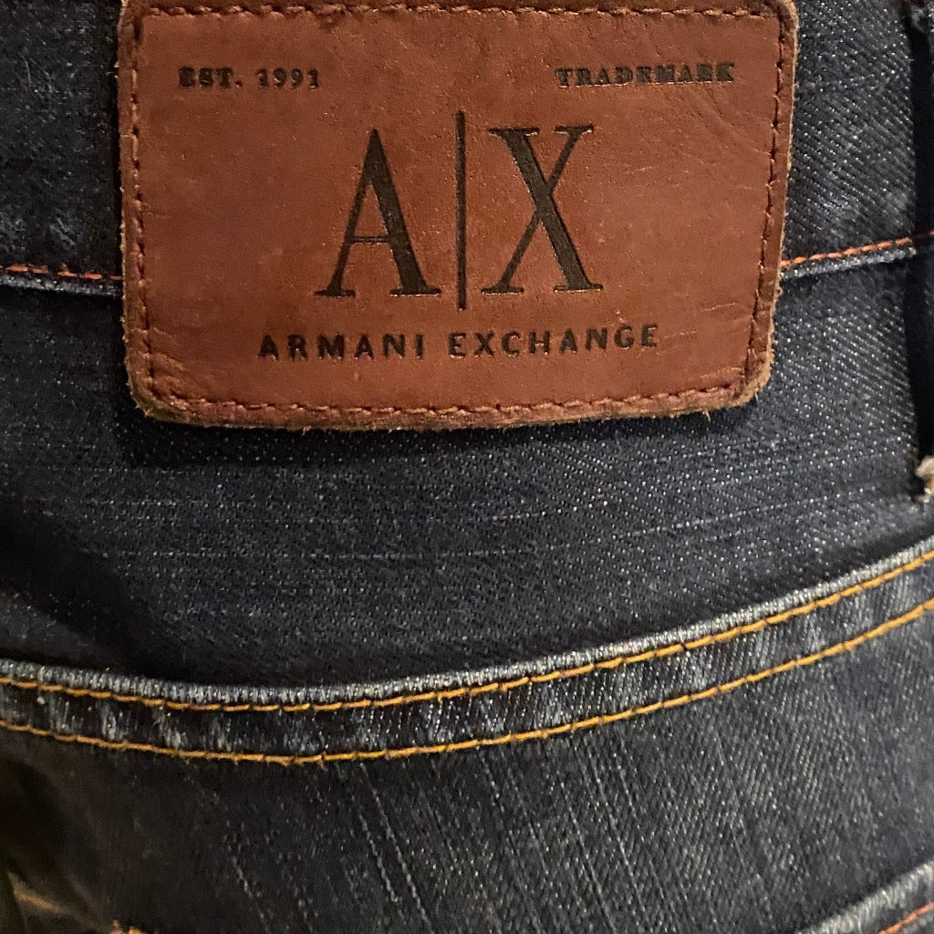 Armani Exchange Jeans - Leather Badge