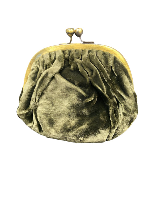 Jigsaw Khaki Velvet Bag - NEW with Tags