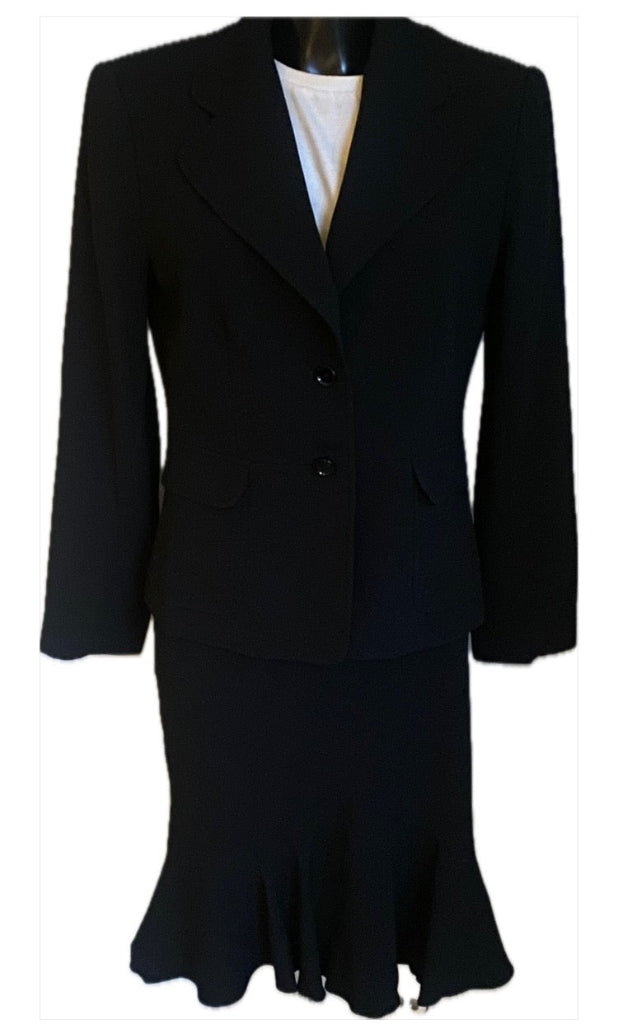 Dolce & Gabbana Black Skirt Suit - UK16