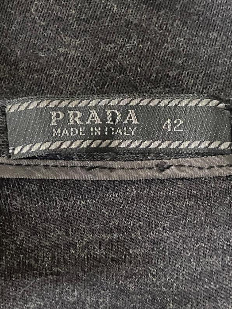 PRADA Grey Skirt Suit - Size UK14 Label
