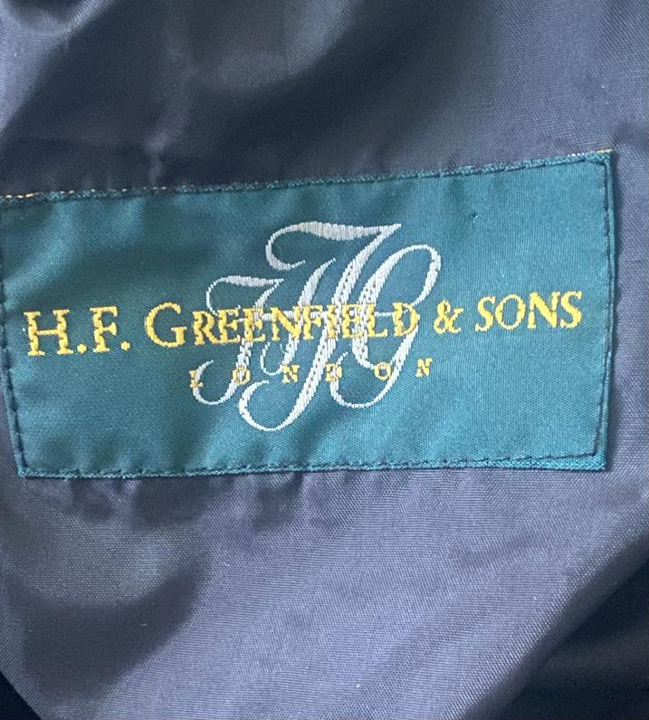 H F Greene Faux Fur Coat Size UK10 - Pre-loved