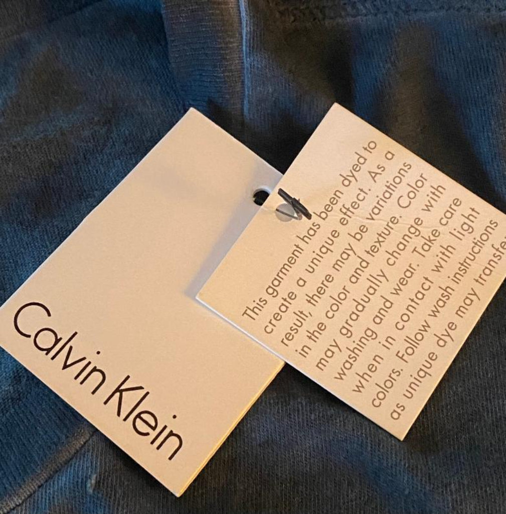 Calvin Klein Teal T-Shirt - New Tags