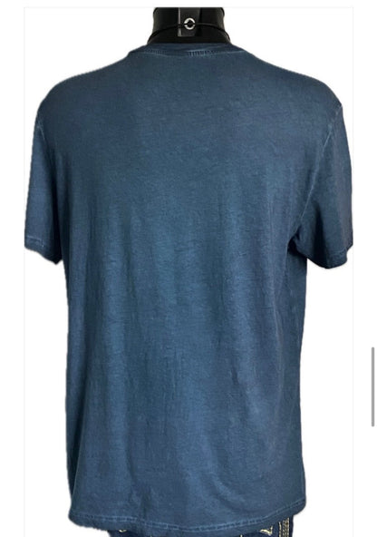 Calvin Klein Teal T-Shirt - Size L - Rear