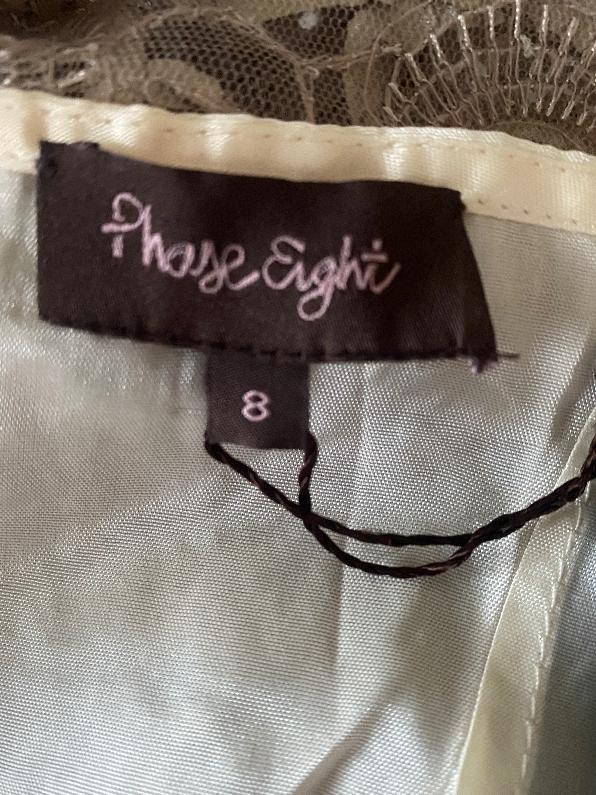 PHASE EIGHT Oyster Antoinette Dress - Size UK8 - Brand NEW with Tags