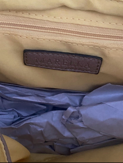 MARELLA Straw Bag - Yellow Handles