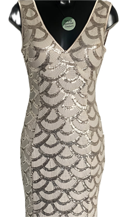 QUIZ Sequinned Mermaid Dress - UK14
