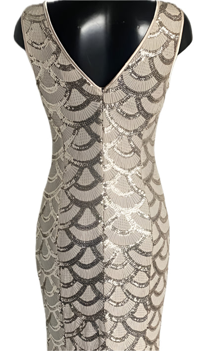 QUIZ Sequinned Mermaid Dress - UK14