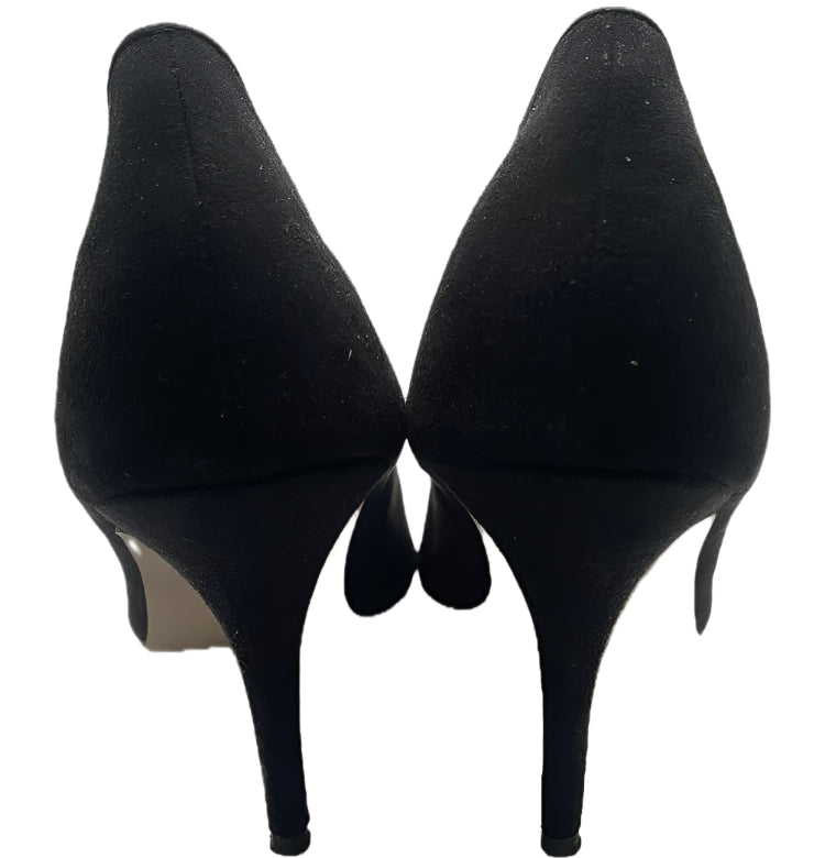Office Black Suede Shoes - Size UK6