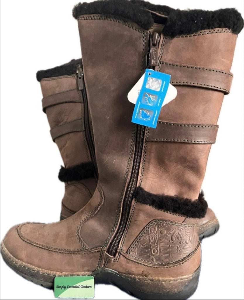 SOFTWAVES Light Brown Boots - UK8