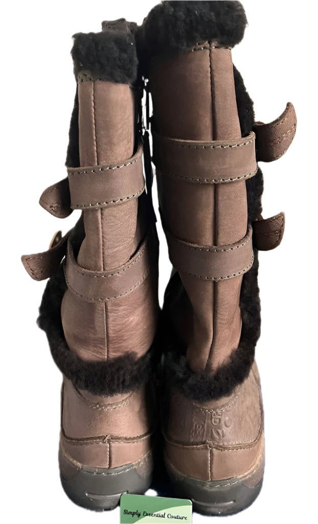SOFTWAVES Leather Boots - Size UK8