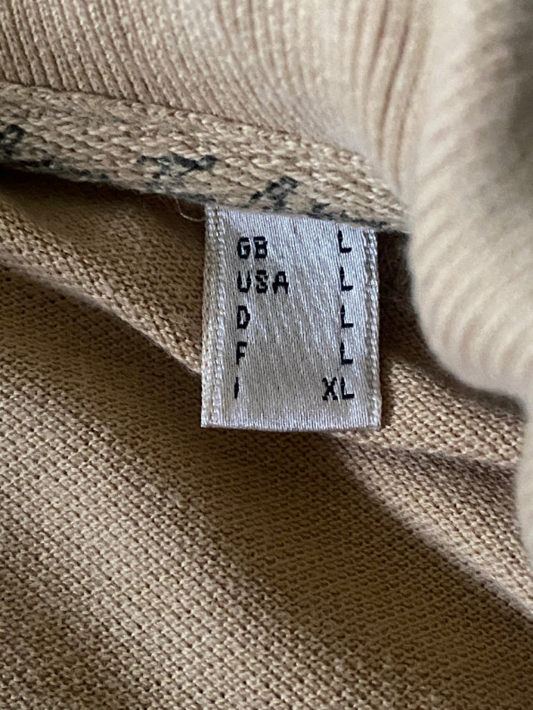 Thomas Burberry T-Shirt Sizing Label