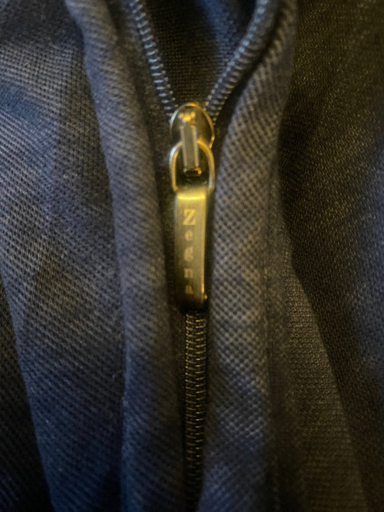 ERMENEGILDO ZEGNA Navy Shirt - UK XXL