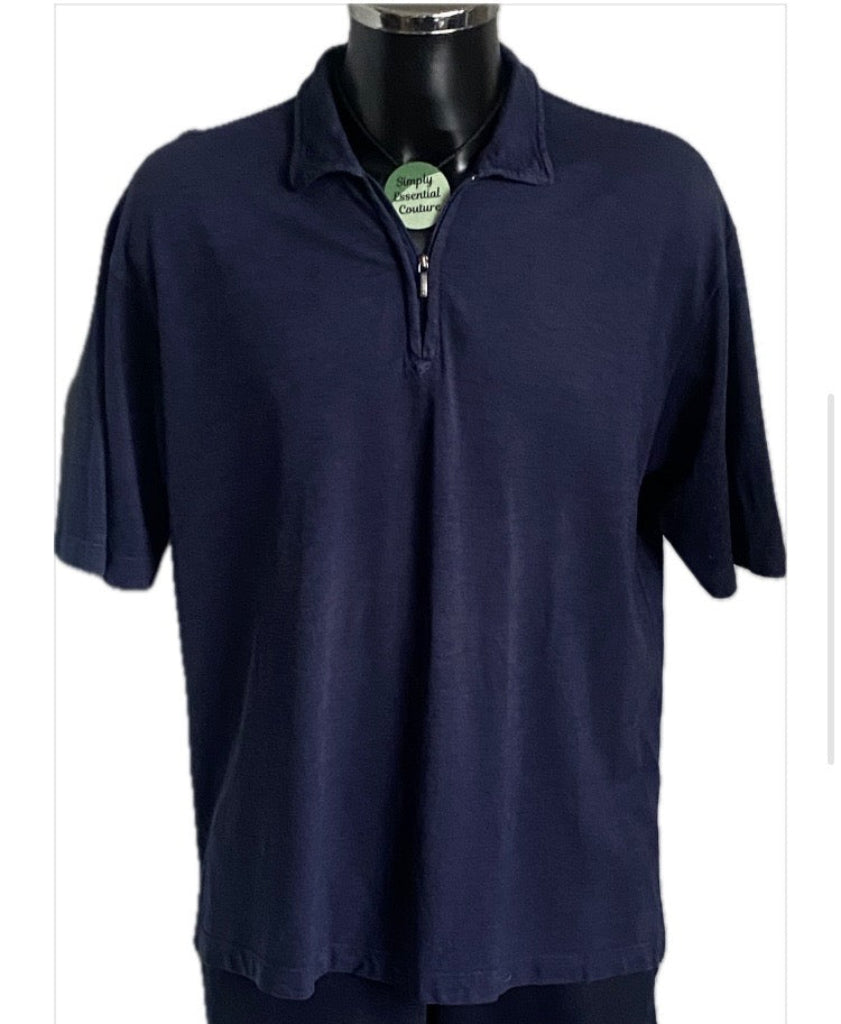 Ermenegildo Zegna Navy Shirt - UK XXL