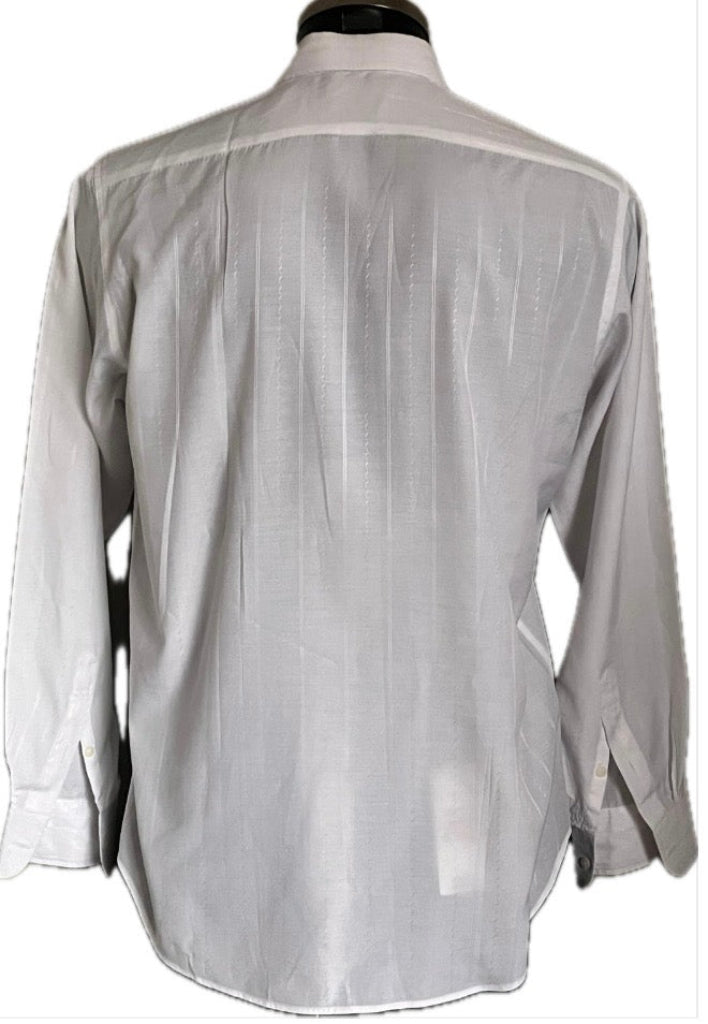 CHRISTIAN DIOR White Silk Shirt - UK L