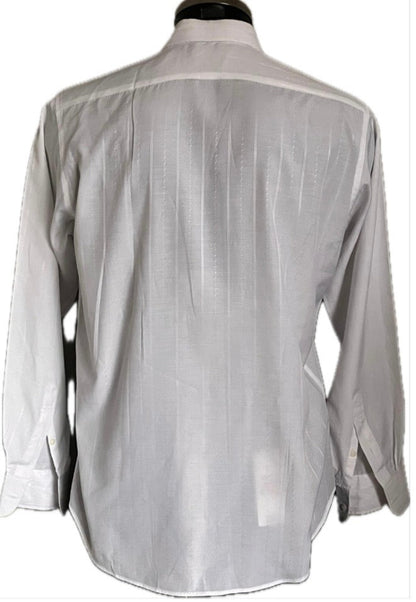 CHRISTIAN DIOR White Silk Shirt - UK L
