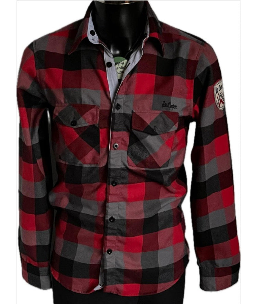 Lee Cooper Checked Shirt - Size S