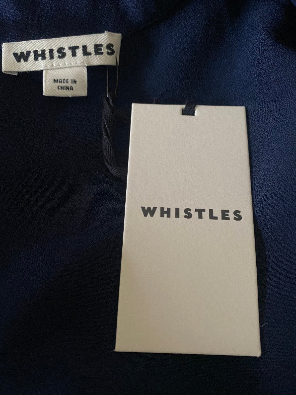 Whistles Navy Dress Size UK8 - NEW with Tags