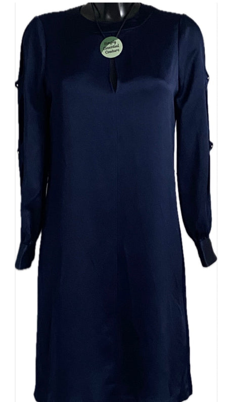 Whistles Navy Dress Size UK8 - NEW with Tags