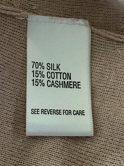 Jigsaw Pink Silk Cashmere Jumper - Mix