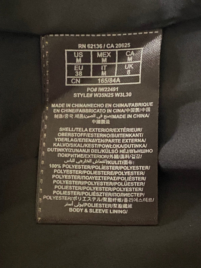 GUESS Gunmetal Shiny Jacket - UK M