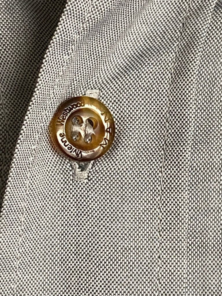 Vivienne Westwood Mens Shirt Button Detail