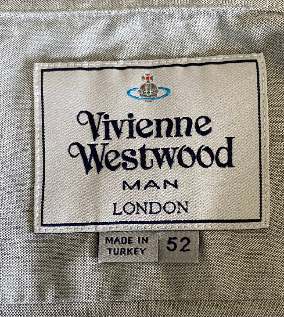 Vivienne Westwood Grey Mens Shirt - Label
